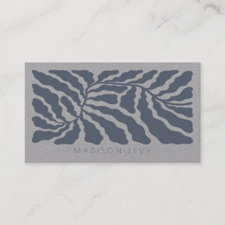 Cartões de Nome Minimalistas Nature Branch