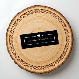 Cartões de Nome para Graduação 2025 - Negra Sonole