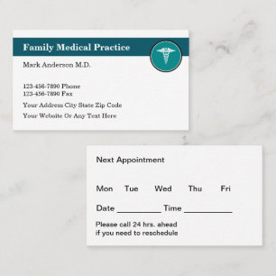 Cartões de Nomeação de Prática Médica Familiar