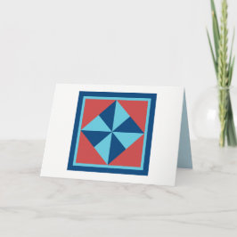 Cartões de nota da edredão - Pinwheel