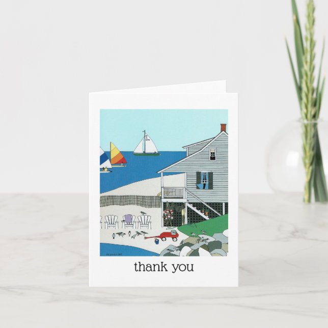 Cartões de Nota de Casa de Campo Colorida (Frente)