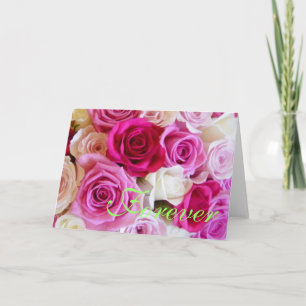 Cartões de nota de casamento