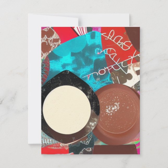 Cartões de Nota de Coisas de Chocolate (Frente)