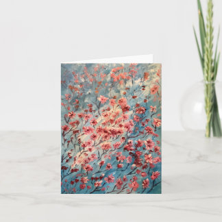 Cartões de Nota de Flor de Maçã