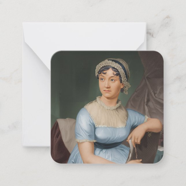 Cartões de nota de Jane Austen (Frente)