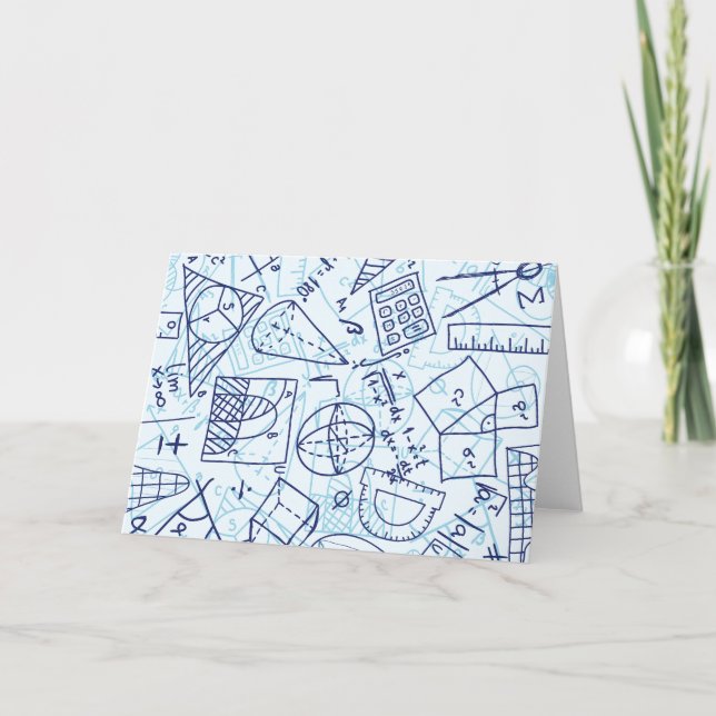 Cartões de Nota de Matemática (Frente)