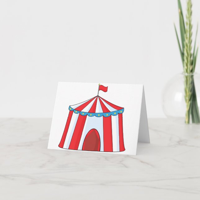 Cartões de Nota de Tensão de Circo (Frente)