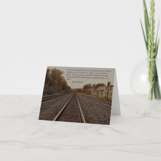 Cartões de nota do 29:11 de Jeremiah (Frente)