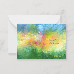 Cartões de Nota do Dia da Terra