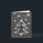 Cartões de nota do feriado de Wallies do quadro<br><div class="desc">HO HO HO,  cartões de nota do feriado de Wallies do quadro do Feliz Natal.</div>