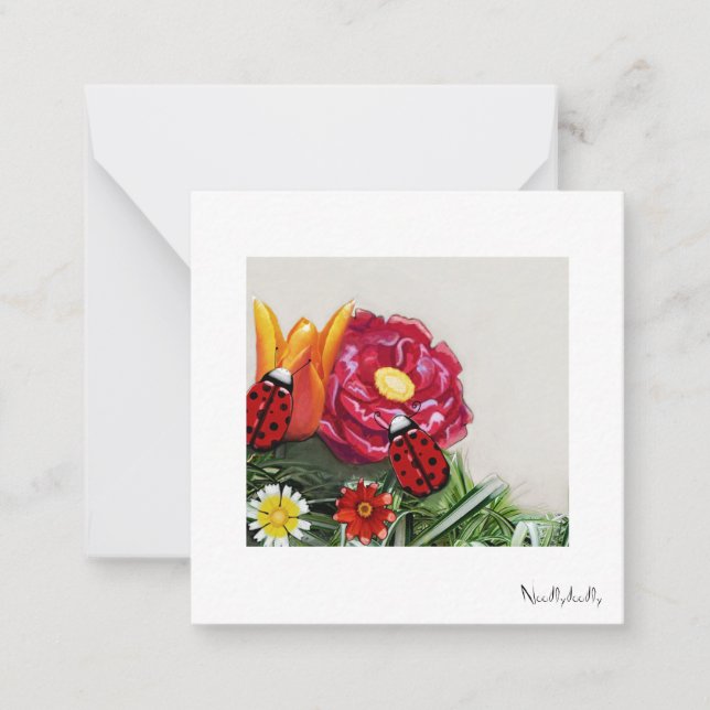 Cartões de nota ilustrados (Frente)