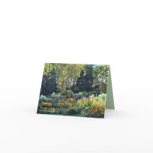 Cartões de Nota para Jardins em queda antecipada