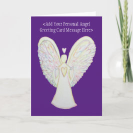 Cartões de Nota Personalizada do Anjo Guardião