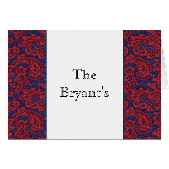 Cartões de Nota Personalizados (Frente horizontal)