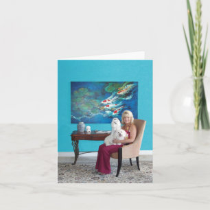 Cartões de Nota Personalizados Maltês