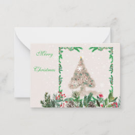 Cartões de nota planos