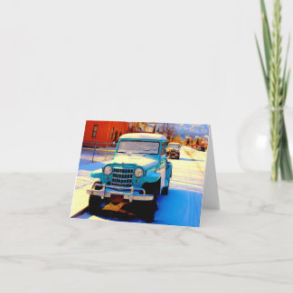 Cartões de Nota "Salida, CO Morning"