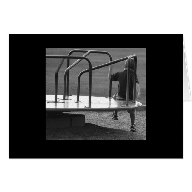 Cartões de notas de feliz-de-prato (Frente horizontal)