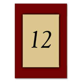 Cartões de Número de Mesa Marcella