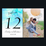 Cartões de Número de Tabela de Casamento de Cor de<br><div class="desc">Comemore em estilo com as cartas de números da mesa de casamento. Este design é fácil de personalizar com a sua redação de eventos especiais e seus convidados ficarão entusiasmados quando eles virem esses números fabulosos de tabelas. *** HOW TO ORDER *** Personalize e adicione cada placa de número de...</div>