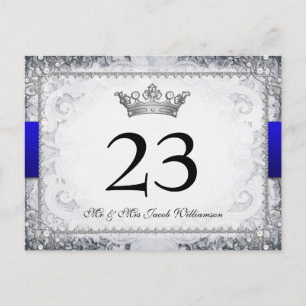 Cartões de Número de Tabela de Casamento de Fairyt