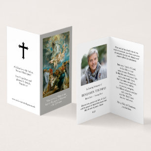 Cartões de Oração Católicos Ascensão e coroação
