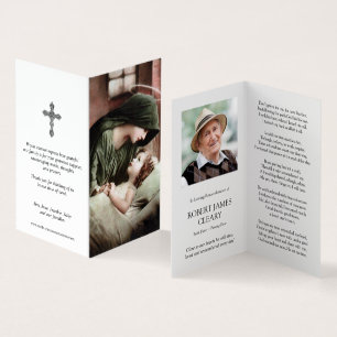 Cartões de Oração Católicos Mãe Mary