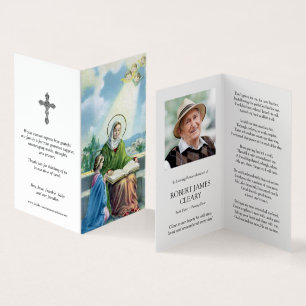Cartões de Oração Católicos Rua Anne e Mary 2