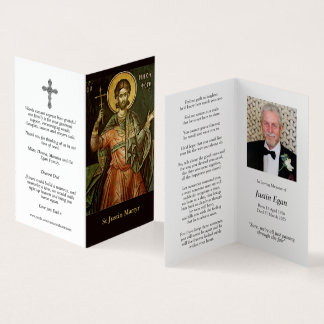 Cartões de Oração Católicos | Rua Justin Martyr