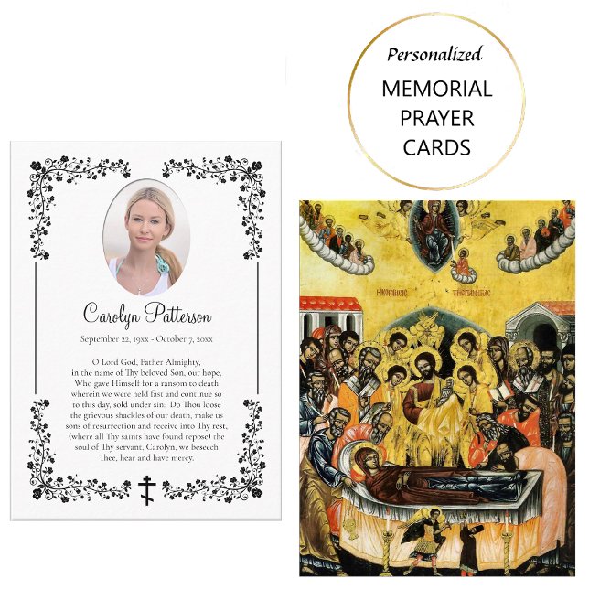 Cartões de oração do canto do Ornamentado de estil (Criador carregado)