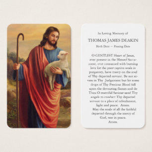 Cartões de Oração   Ovinos Perdidos