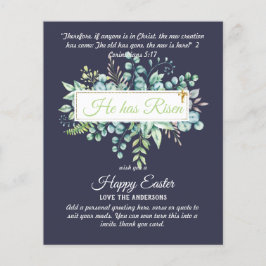 Cartões de PÁSCOA católicos Citação religiosa Vers