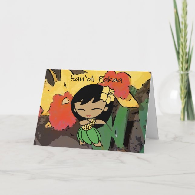 Cartões de Páscoa de Honis Aloha (Frente)