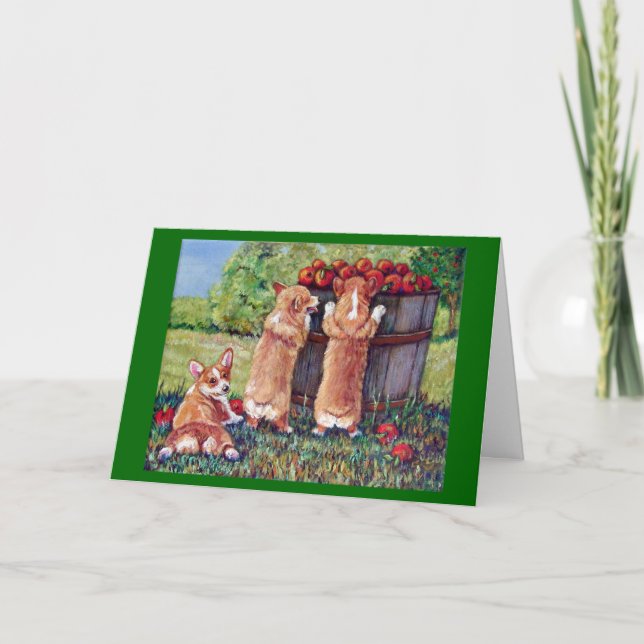 Cartões De Pembroke Welsh Corgi (Frente)