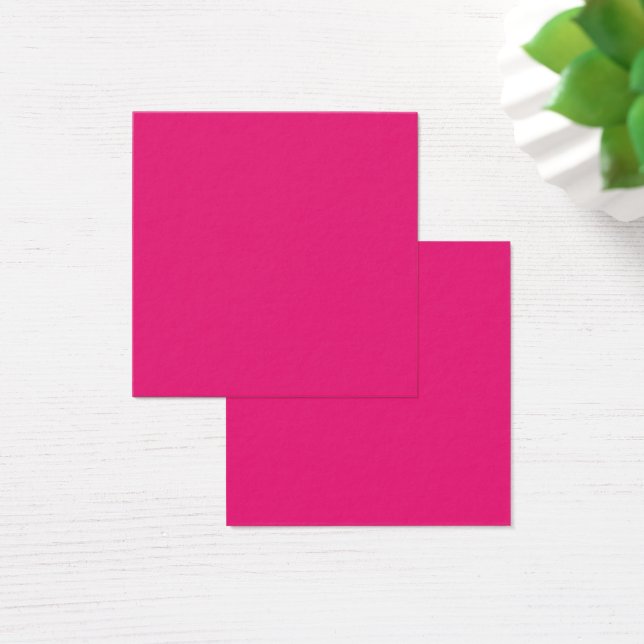 Cartões de Perfil de Luxo Rosa | Estilo de Marca O (Mesa)