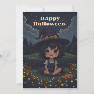 Cartões de personagens Feliz Halloween