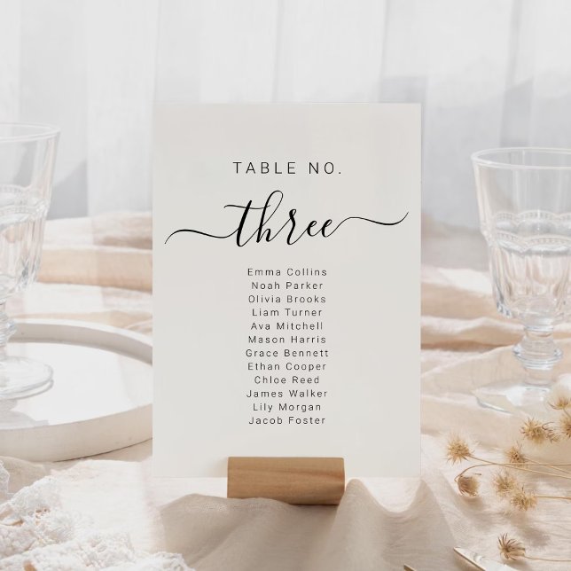 Cartões de Plano de Assento de Casamento Nome (Wedding Seating Chart Cards Name Seat Plan)