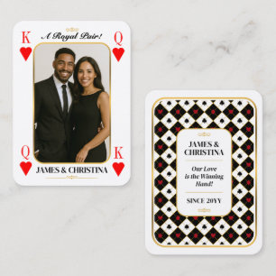 Cartões de pôquer personalizados, Presente de Casa