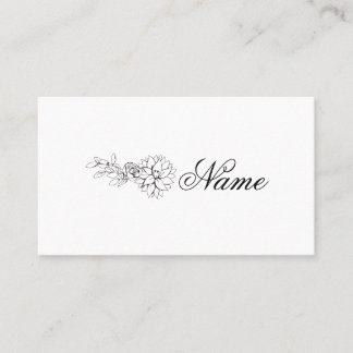 Cartões de posição Dahlia