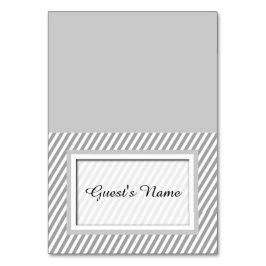 Cartões de posição de nome distribuído de Cinzas p