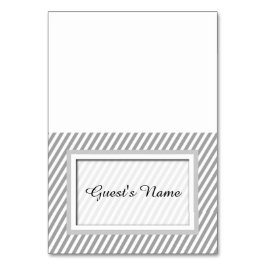 Cartões de posição de nome distribuído de Cinzas p