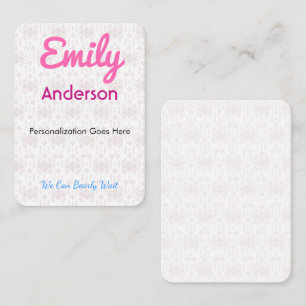 Cartões de Posicionamento Personalizados Impressos