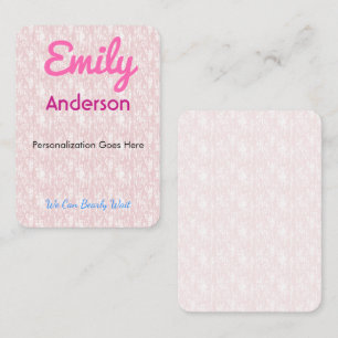 Cartões de Posicionamento Personalizados para Asse