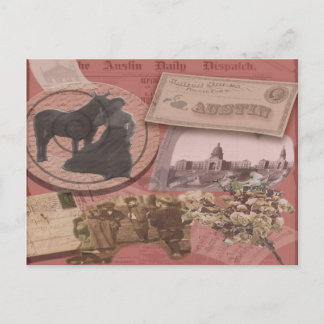 Cartões de posto Austin Vintage