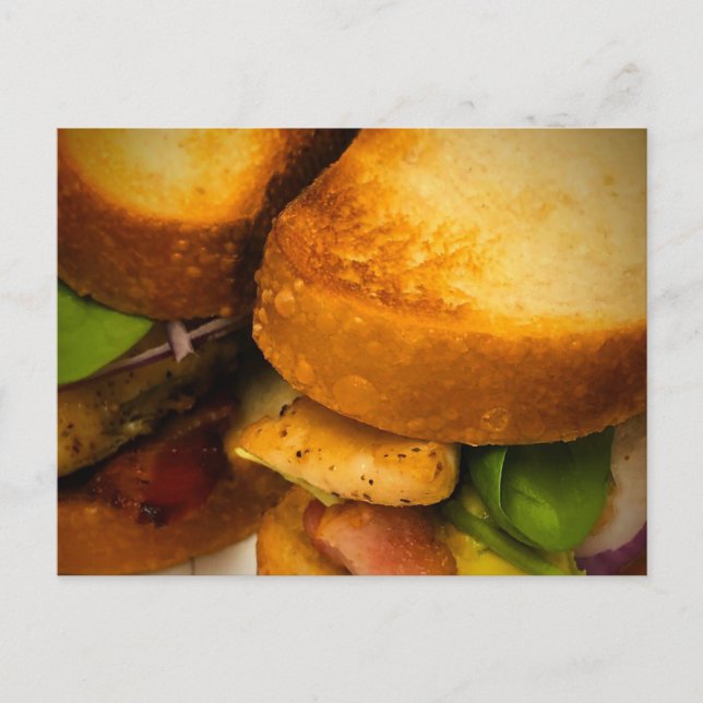 Cartões de Posto de Convite de Hora do Almoço (Frente)