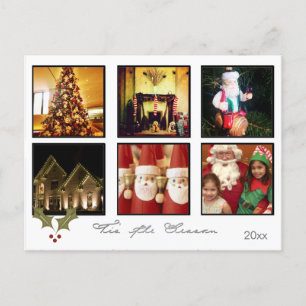 cartões de posto de fotos de natal instagram