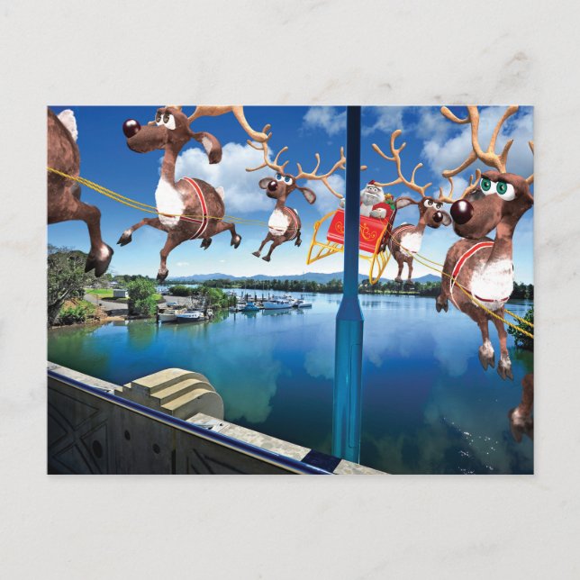 Cartões de Posto Humorosos de Peregrinação de Papa (Frente)