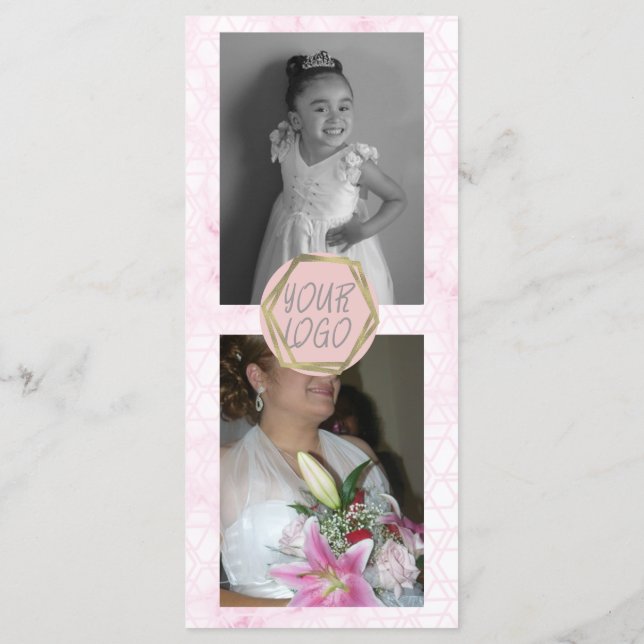 Cartões de Preços de Fotografia de Casamento (Verso)