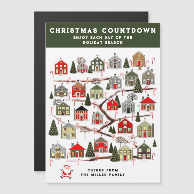 Cartões de Presente Criativos para o Natal (Frente/Verso)