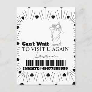 Cartões de Presidiários Visita de Casais à Distânc